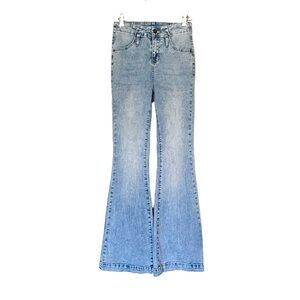 High Waist Wide Leg Unbranded Jeans